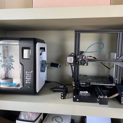 Two 3D printers Flashforge + Ender