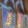 Size 3 iridescent shoes Image 5