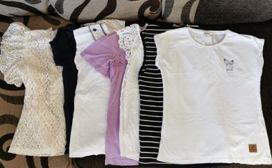 Women's bundle ( 7 short sleeve tops) size S