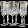 6 x Vintage Royal Doulton Crystal Champagne Flutes Image 7