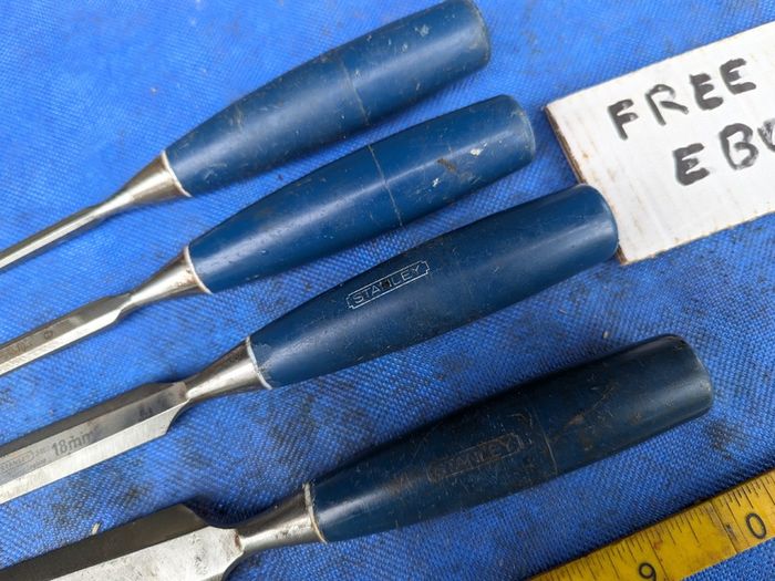 4 Stanley Chisels