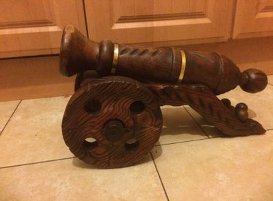 Wooden cannon free postage