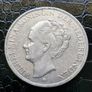 1929  Netherlands Silver  2 1/2 Gulden - Wilhelmina Image 3