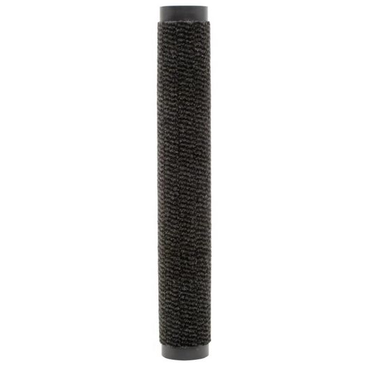 Dust Control Mats 2 pcs Rectangular Tufted 120x180 cm Black