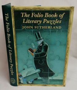 The Folio Book Of Literary Puzzles  Folio Society HB 2007