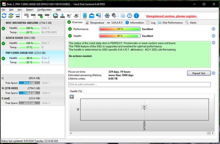 Pny Cs900 240gb Sata Ssd
