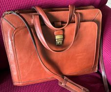 Quality Leather Briefcase/ Laptop Bag