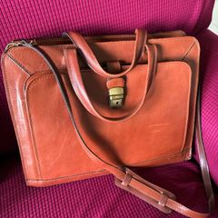 Quality Leather Briefcase/ Laptop Bag