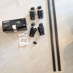 Never used, Thule Roof Rack Setup (Evo Raised Rail SquareBar) Unused, Massive Savings!