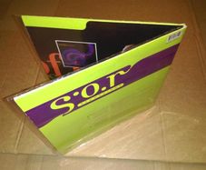 25 x 12 Inch FOLDING Gatefold Sleeves 2Mil Record Sleeve Super Transparent Crystal Clear Safe Plastic Covers