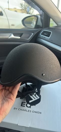 Charles own skull helmet