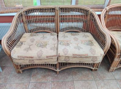 Wicker 2 Seater Sofa