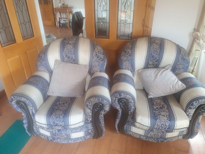 Pair of armchairs