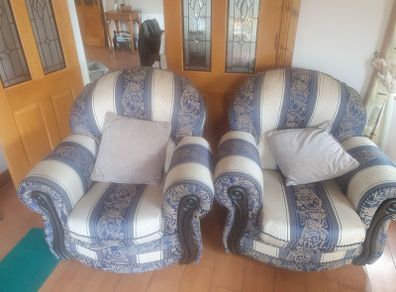 Pair of armchairs
