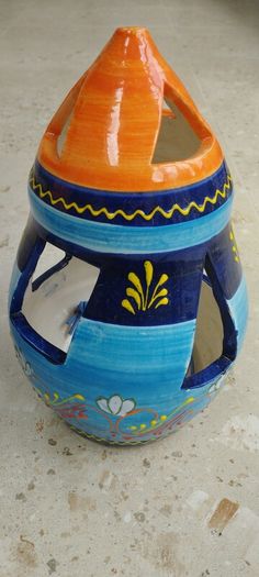 Mexican Ceramic Hanging Pots or Pot Pourri holder