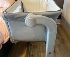 Chico Next to me Cot with mattress, 3 100% cotton sheet and 2 waterproof sheet