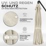 Parasol, Diameter 300 cm with Crank, Cantilever Parasol with Stand, Garden Parasol, UV Protection, Aluminium, Crank Parasol, Market Parasol, Image 7