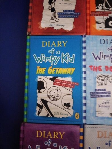 diary of a wimpy kid books