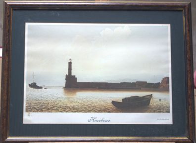 John McNulty (20th Century) Harbour Print