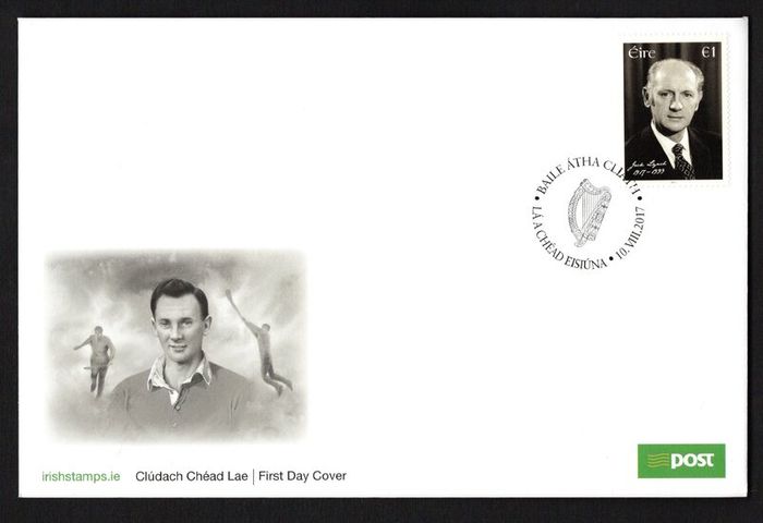 Collection 2017 Ireland Commemorative Stamps An Post First Day Cover (FDC). Collection of 20 covers.