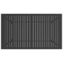 Garden Table Anthracite 140x80x72 cm Steel Image 4
