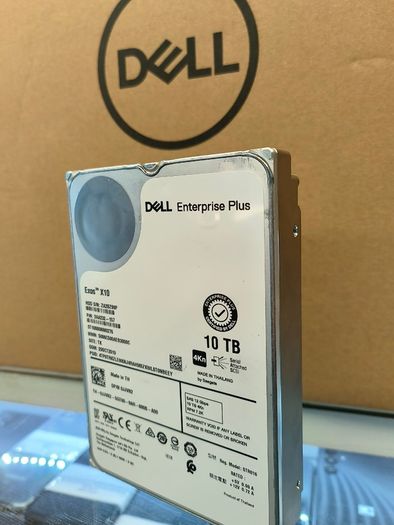 Dell Exos X10 10tb 3.5" Sas Hdd 7200 Rpm St10000nm0276 (tested Health 100%) P/n: 2aa232-157