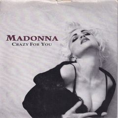 Madonna Crazy For You (remix) 1990 Uk Pressing Sire Records 45rpm