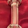 2 Glass Knife Rests early 19th century Image 2