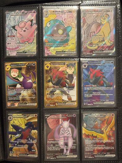 pokemon cards SIR AND EX