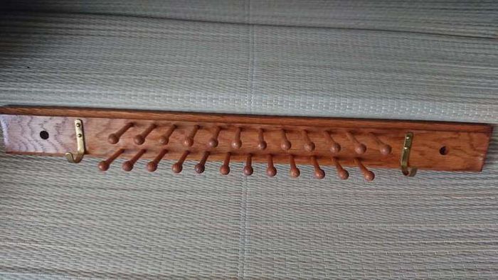 Vintage tie rack