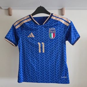 Brand New Italy 2026 Home Kids Jersey - Kean 11 (Size 9-10 Years / 140cm) - Official Adidas