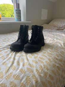 Timberland Black Sherpa-Lined Men's Books UK 9.5/EUR44