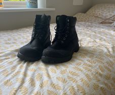 Timberland Black Sherpa-Lined Men's Books UK 9.5/EUR44