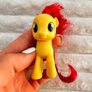 My Little Pony G4 Wedding Flower Fillies Apple Bloom approx. 7 cm. Used Please see photos Image 4