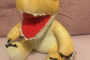 Plush dinosaur/ baby crocodile soft toy.