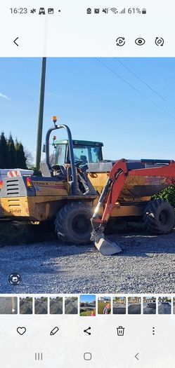 2007 Terex Ps6000 swivel dumper