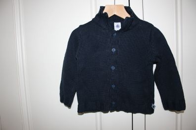 Petit Bateau Navy Cardigan Age 18 Months