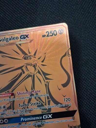 pokemon card : solgaleo Gx SM104a