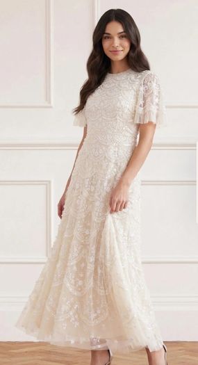 Needle and Thread Lily Bloom Ankle Gown (can be wedding dress)