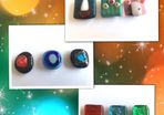 Handmade Fridge Magnets - Set of 3 - FREE DELIVERY