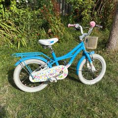 14" Kids Raleigh Bike with Basket & Carrier