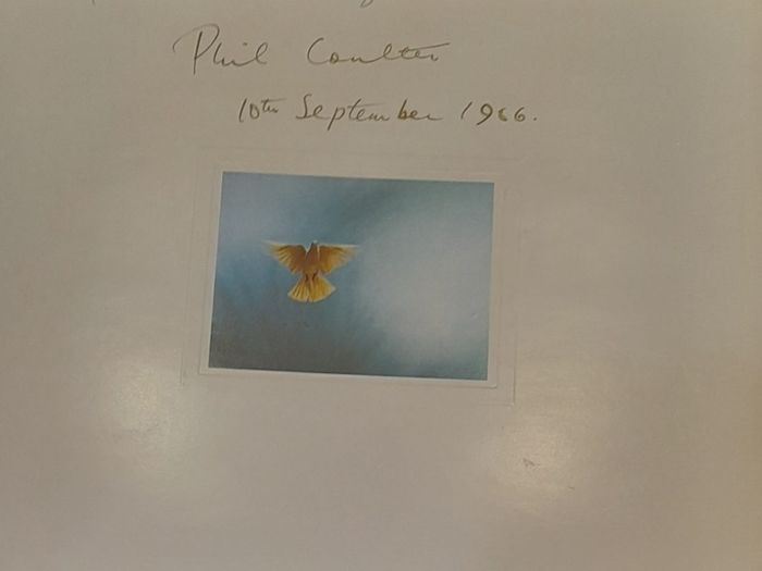 Signed Phil Coulter vinyl  Lp