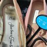 2 pairs shoes new pair pink flat shoes and peach flat shoes Image 5