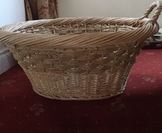 Large Wicker hamper basket