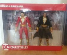 Dc collectables essentials shazam black adam twin pack new