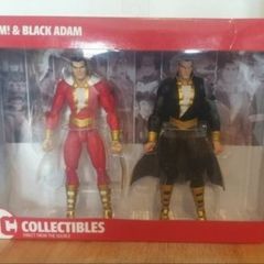 Dc collectables essentials shazam black adam twin pack new