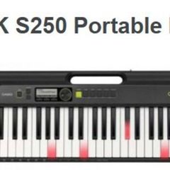 Casiotone LK-S250 Electric music keyboard