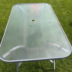 garden table and 6 chairs