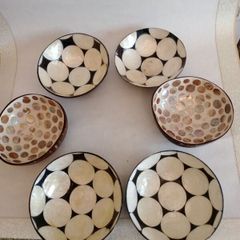 Noya Coconut Shell Bowl x 6