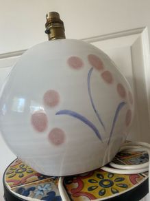 Louis Mulcahy pottery lamp